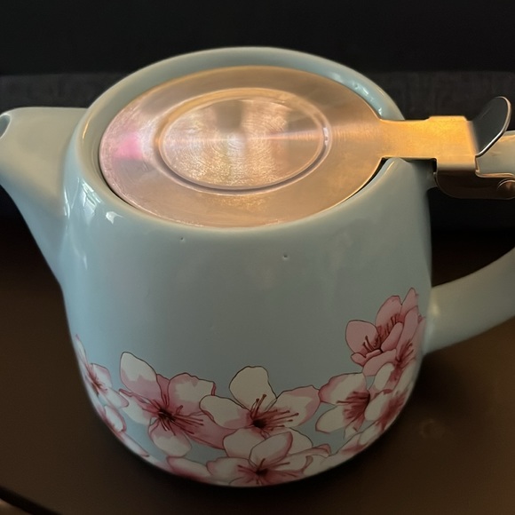 Alfred Ceramic and Stainless Steel One-Cup Teapot - Picture 3 of 10
